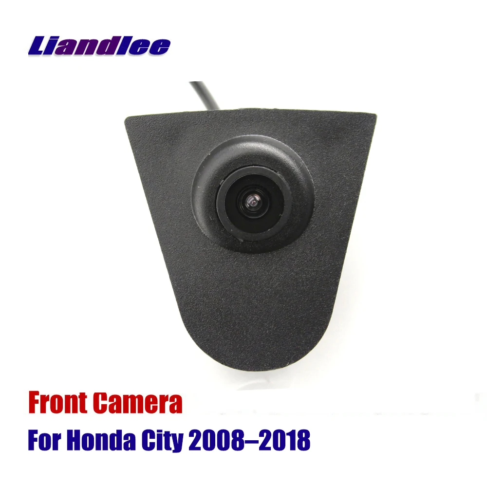 Liandlee For Honda City 2008-2018 2010 Car Front View Camera Small Logo Embedded ( Not Reverse Rear Parking CAM ) Liandlee For Honda City 2008-2018 2010 Car Front View Camera Small Logo Embedded ( Not Reverse Rear Parking CAM )