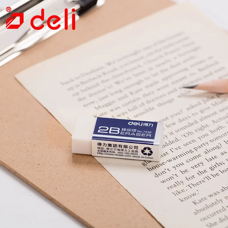 Deli 1 шт. 2B карандаши ластик для рисования резиновый карандаша | Канцтовары офиса и