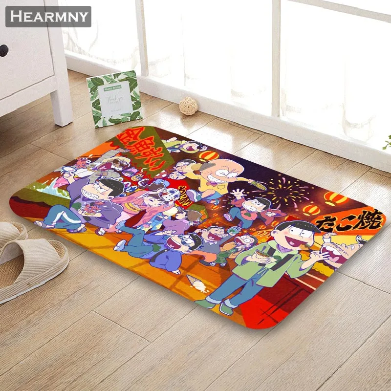 Коврик для входной двери Nice Osomatsu San креативный напольный коврик дома супер мягкий
