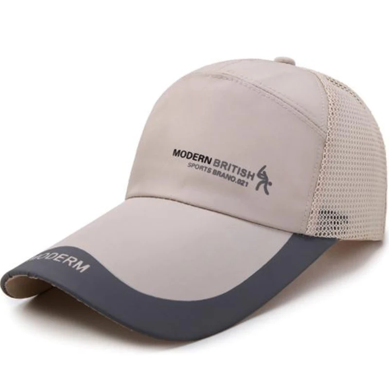 Бейсболка из хлопка для мужчин и женщин модная Повседневная дышащая сетчатая