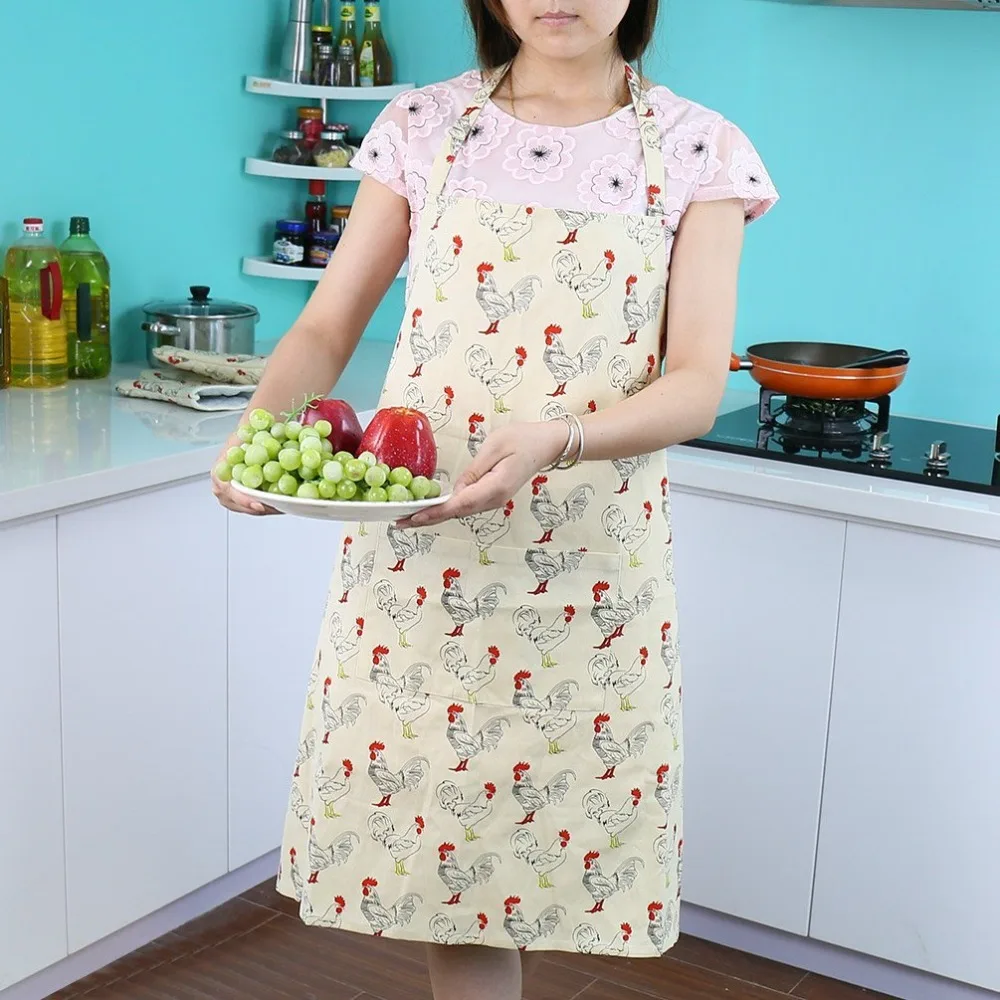 Кухня Пособия по кулинарии фартук с 2 карманами кулинарные фартуки для Для женщин