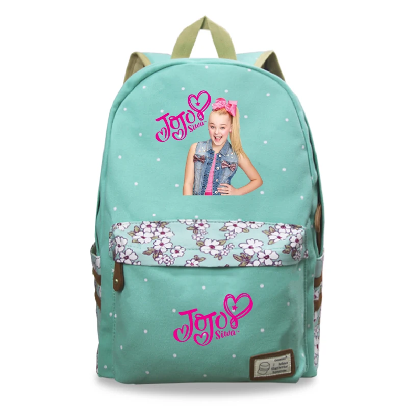 Повседневный Рюкзак Jojo Siwa, студенческий Повседневный Рюкзак, модные новые высококачественные сумки для подростков, красивый мужской женский рюкзак для путешествий
