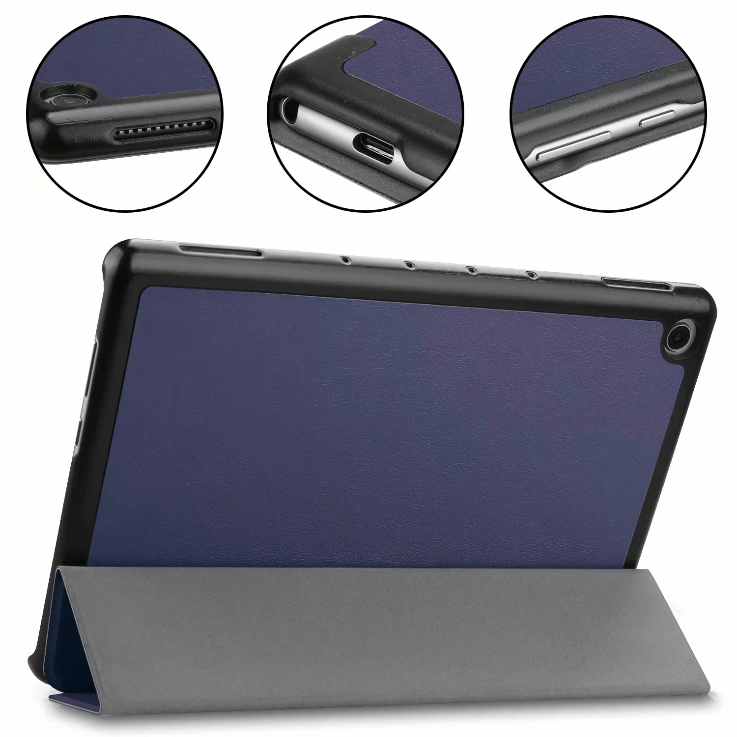 Набор аксессуаров для huawei MediaPad M5 Lite 10 BAH2-W19 BAH2-L09 BAH2-W09 10,1 дюймов планшет-Smart Cover+ Bluetooth клавиатура+ защитная пленка на экран+ подставка для ручек