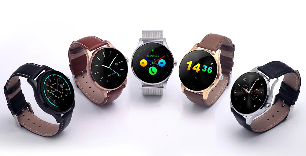 Умные часы KIWITIME K88H, подключенные Bluetooth, монитор сердечного ритма, умные часы для мужчин и женщин, iPhone 8, 9 X Plus, lenovo, samsung, телефон