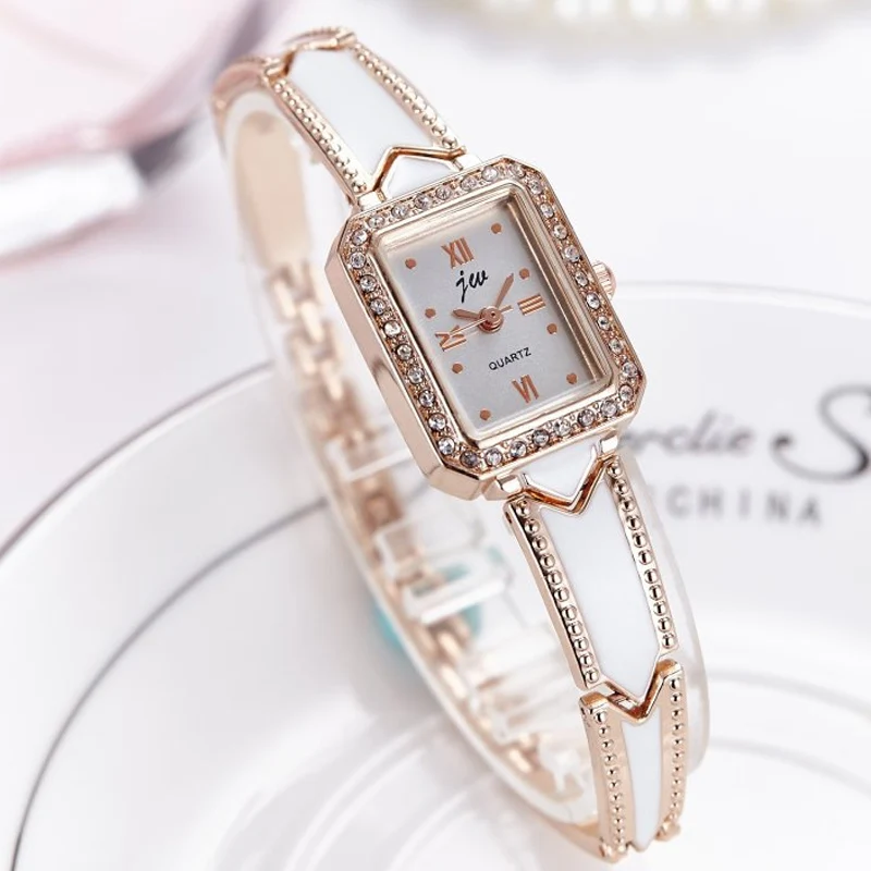 Мода ручной кольцо браслет женские часы Элитный бренд платье кварцевые наручные