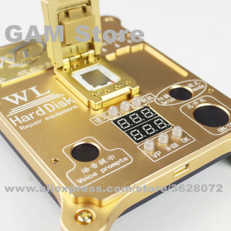 Флэш программатор WL PCIE NAND 64 бит для iPhone 5S 6 6Plus iPad Air 2 3 HDD интегральная схема ремонта
