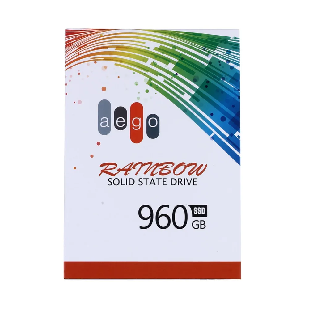 AEGO SSD 960 ГБ Внутренний твердотельный накопитель 1 ТБ SSD диск 2,5 дюймов SATA3 жесткий диск для ноутбука Настольный ПК ноутбук