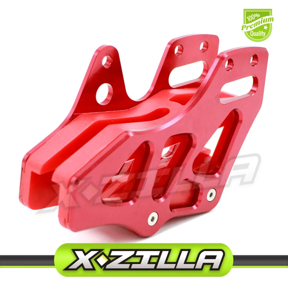 Красная Защитная крышка для цепи CNC 60T направляющая драйвера HONDA CRF 250 CRF250 CRF250R CRF450R