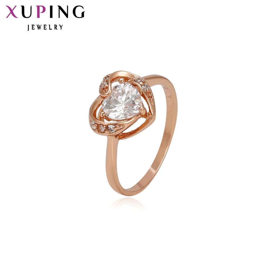 Xuping Fashion Ring Special Design Rings for Women High Quality Gold Color Plated Jewelry Christmas Gift 13372 | Украшения и
