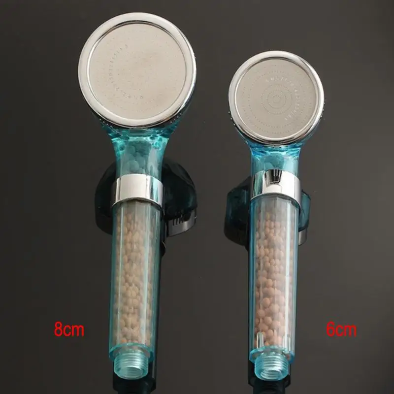 

Blue Anion SPA Water Saving Bathroom Shower Head Filtration Handheld Nozzle