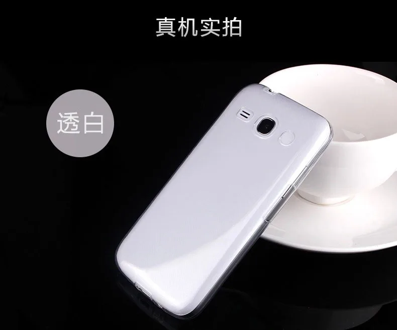 Cell Phone Ultra thin shell Slim For Samsung Galaxy Star Advance G350E Crystal TPU soft Case Cover Back Shell protector |
