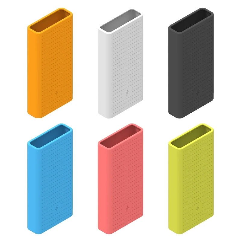 Мягкий силиконовый защитный чехол, защитный чехол для Xiaomi power Bank 2 2C 20000 мАч, аксессуары, беспроводной внешний аккумулятор