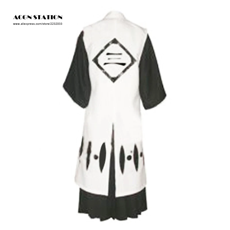 

Customs free shipping New Ichimaru Gin Fashion Bleach Cosplay Costume For Halloween