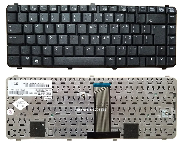 Клавиатура для ноутбука HP COMPAQ 6530 6531s 6530s 6531 6535s 6535 6730s 6730 6735 s|keyboard for hp|laptop keyboardlaptop