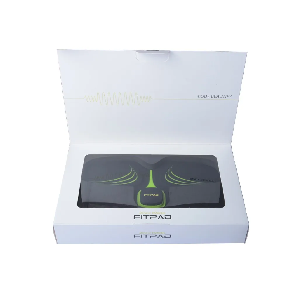 Fitpad ABS тренировочный EMS, беспроводной стимулятор мышц, тренажер для ног, фитнес для мышц пресса, тренировочный электрожиросжигатель, наклейки для тела