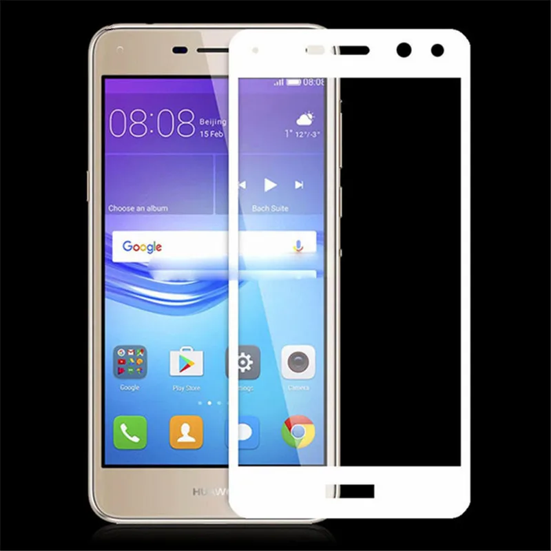 2 шт. Экран протектор huawei Y5 2017 Стекло закаленное для полное покрытие пленки Y6