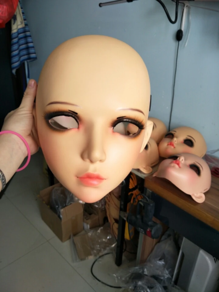 (NEW-01) ручная работа женская Смола кроссдресс Красивая Девушка BJD маски японский