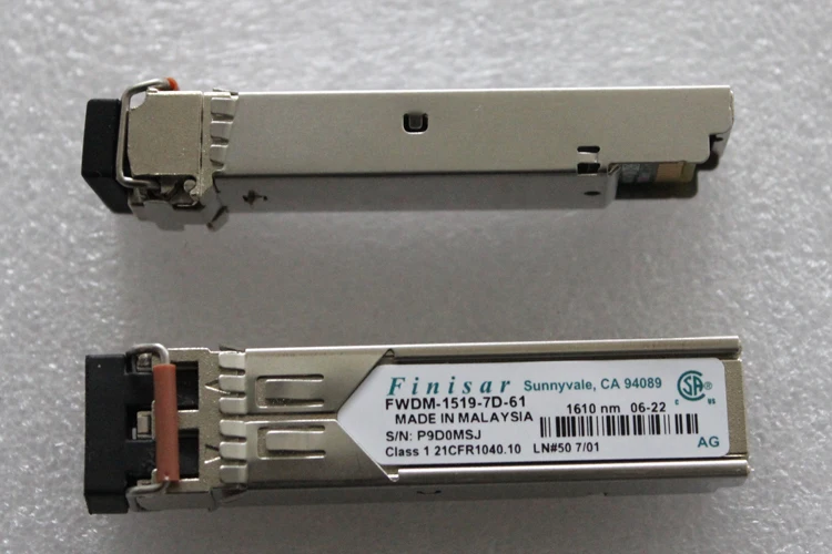 

Finisar FWDM-1519-7D-61, FWDM-1519-7D-53, FWDM-1519-7D-59, одномодовый модуль, SFP-2G-90km