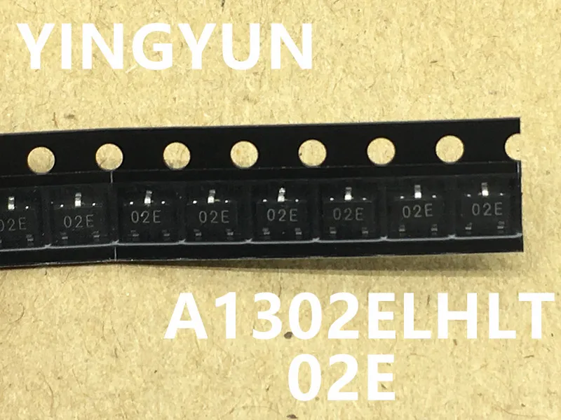 Sensor de Efeito Tela de Seda Hall de 10 Segundos Novo Original 02e Smd Sot-23
