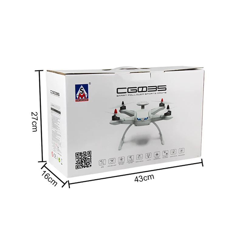 AOSENMA CG035 вертолет wifi Дрон с камерой HD 1080P карданов подвес для квадрокоптера gps бесщеточный двигатель оптического позиционирования потока