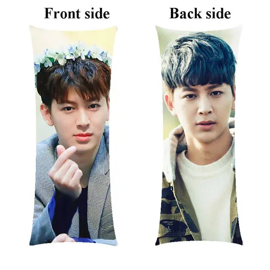 picture Kpop B. I Бобби Ким ханбин Jin Hwan дома обнимая Длинная Подушка Чехол настроить - Цвет: picture