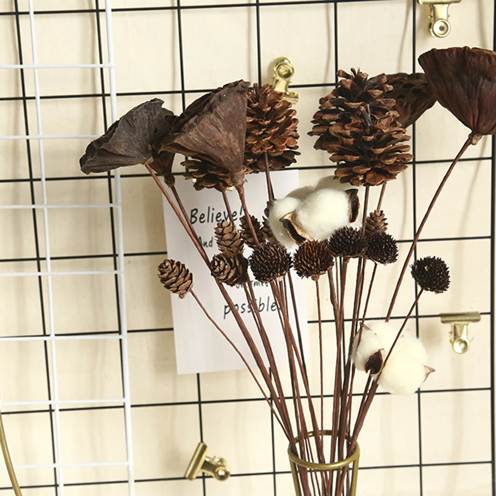 1 шт. сушеные цветы натуральный сосновый конус лотоса желудь ручной работы