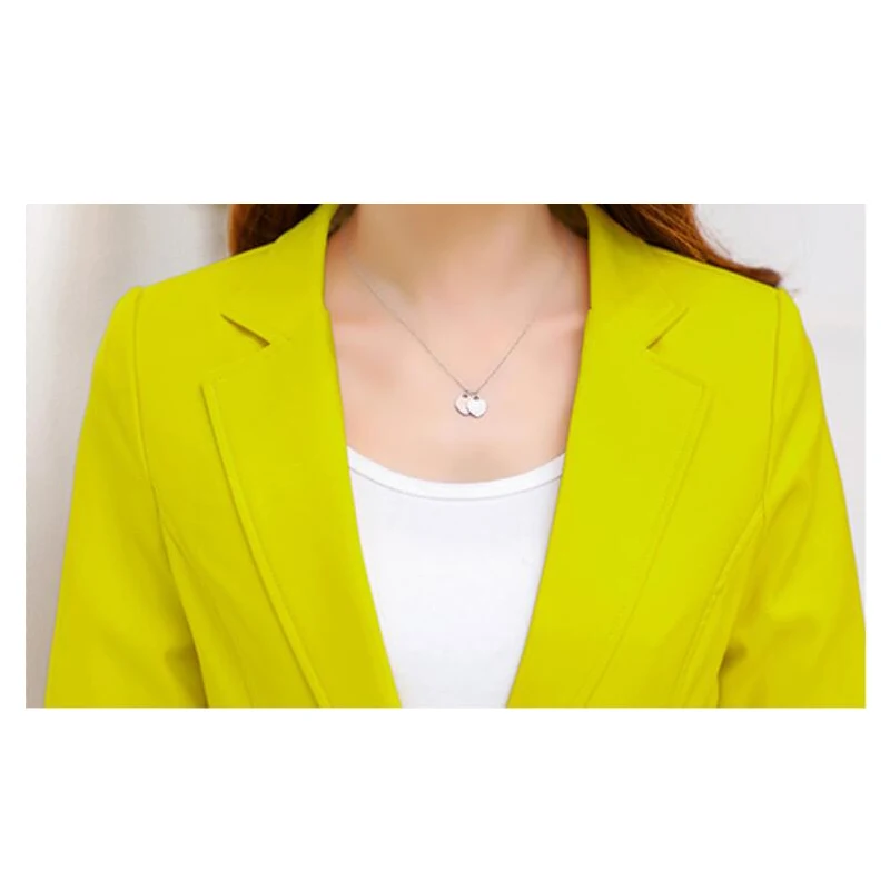 Новинка 2017 года с длинным рукавом Тонкий Для женщин осень-зима Пиджаки для Куртки