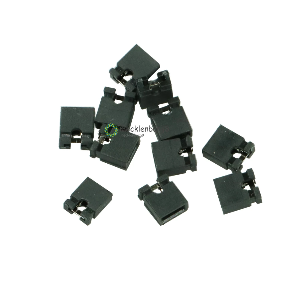 

100PCS Pitch jumper shorted cap & Headers & Wire Housings 2.54MM SHUNT