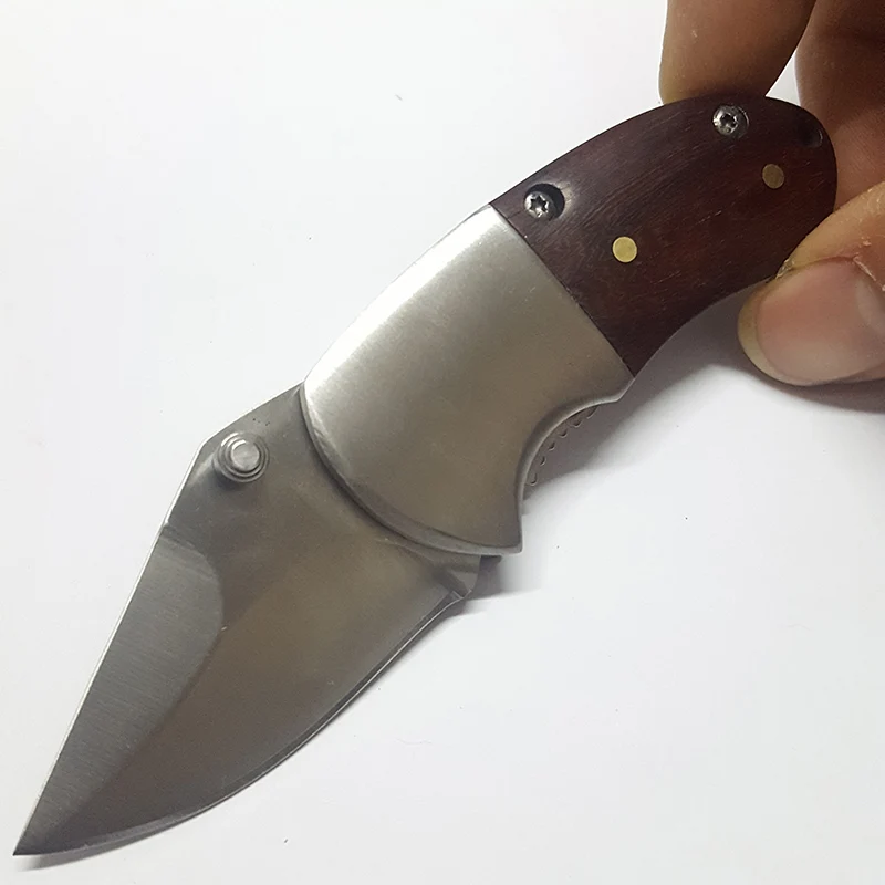 Карманный нож edc паук 440c стальной складной для выживания ganzo ebony ручка инструменты