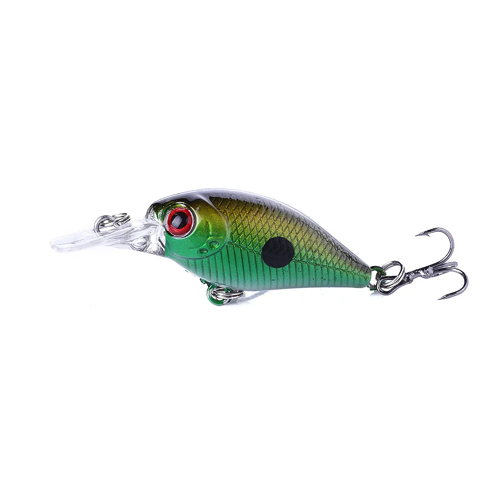 ThunderShower 1pcs Small Crankbait Hard Bait Swimbait Bass Wobblers Fishing Tackle 5cm 4g | Спорт и развлечения
