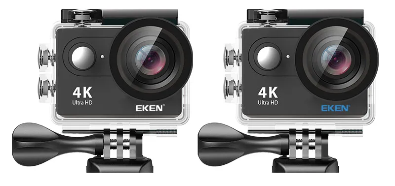 eken H9 H9R экшн Камера со сверхвысоким разрешением Ultra HD, 4K 25fps 1080P 60fps Wi-Fi 2 170D мини для занятий подводными видами Водонепроницаемый шлем Спортивная водоотталкивающая Камера GoPro