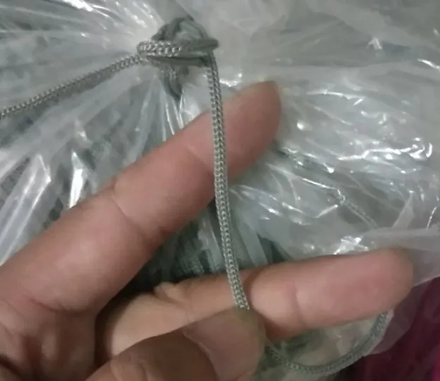 250 м/шт. диаметр 500 мм г полипропиленовый Веревочный Гамак DIY веревка Подарочная коробка портативный рюкзак полые выставочные бирки бейдж ремешок