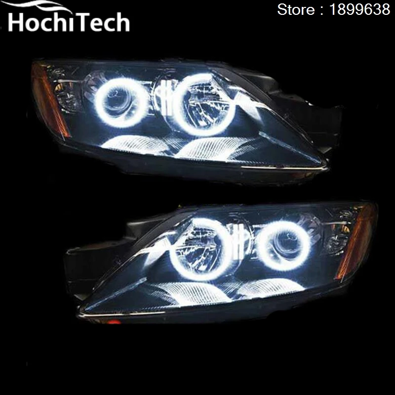 Для Mazda CX-7 cx 7 2006-2012 RGB светодиодный фары кольца halo ангел демон глаза с пультом дистанционного управления