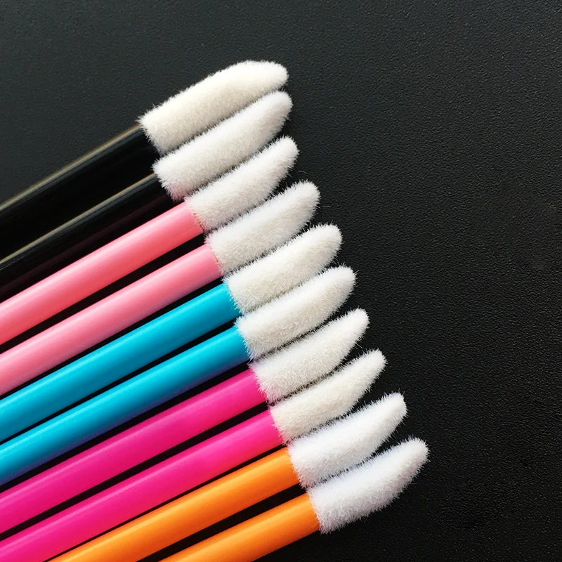 Цветные кисти для макияжа Набор Maquillaqe щетки туши кисть губ ручка очистки ресниц