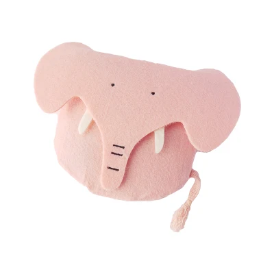 pink elephant Monsisy/милый кошелек для монет с кроликом/лисой, Детский кошелек, маленький кошелек для мальчиков, детская сумка, Детская сумочка для денег, Monederos Para Monedas - Цвет: pink elephant