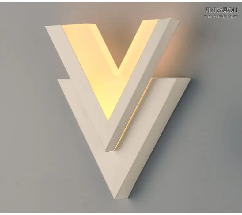 Продвижение нового магазина бренд Trustwin V-образный современный светодиодный