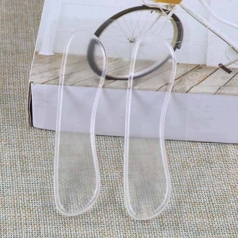 Прозрачная защита пятки стельки чехол из силиконового геля наклейка силиконовый