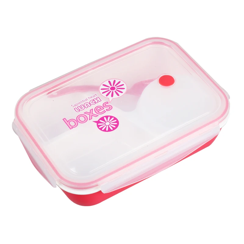 Пластиковый Ланч бокс Bento для микроволновой печи с чашей супа портативный