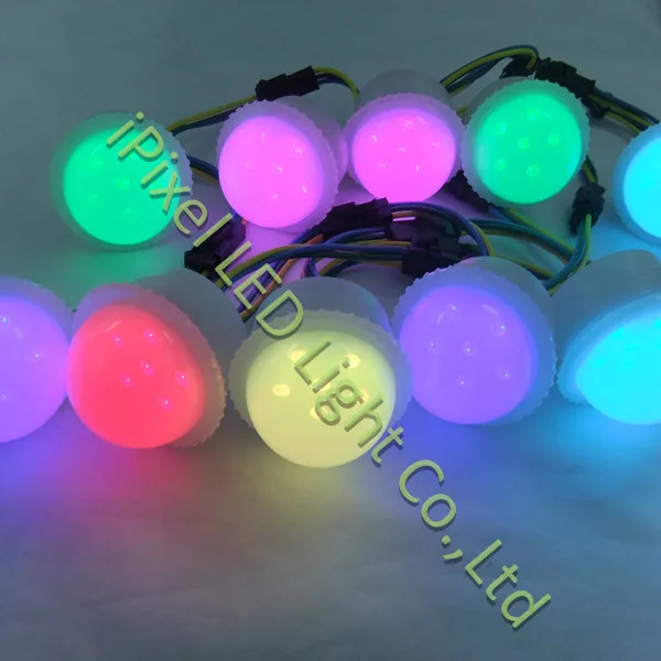 Пиксельный светильник DMX 35 мм 12 В smd 5050 внутренний/наружный светодиодный rgb