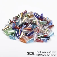tower shape austrian crystal beads conical loose beads glass ball 36mm 48mm 612mm 816mm supply bracelet jewelry making diy