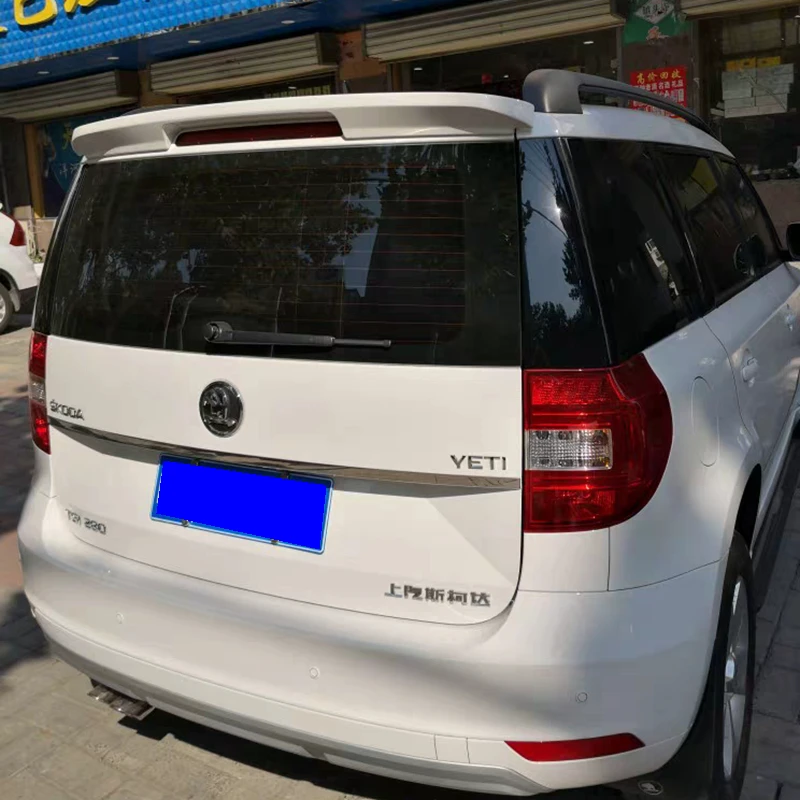 Спойлер для Skoda yeti высокое качество ABS материал заднее крыло автомобиля Праймер