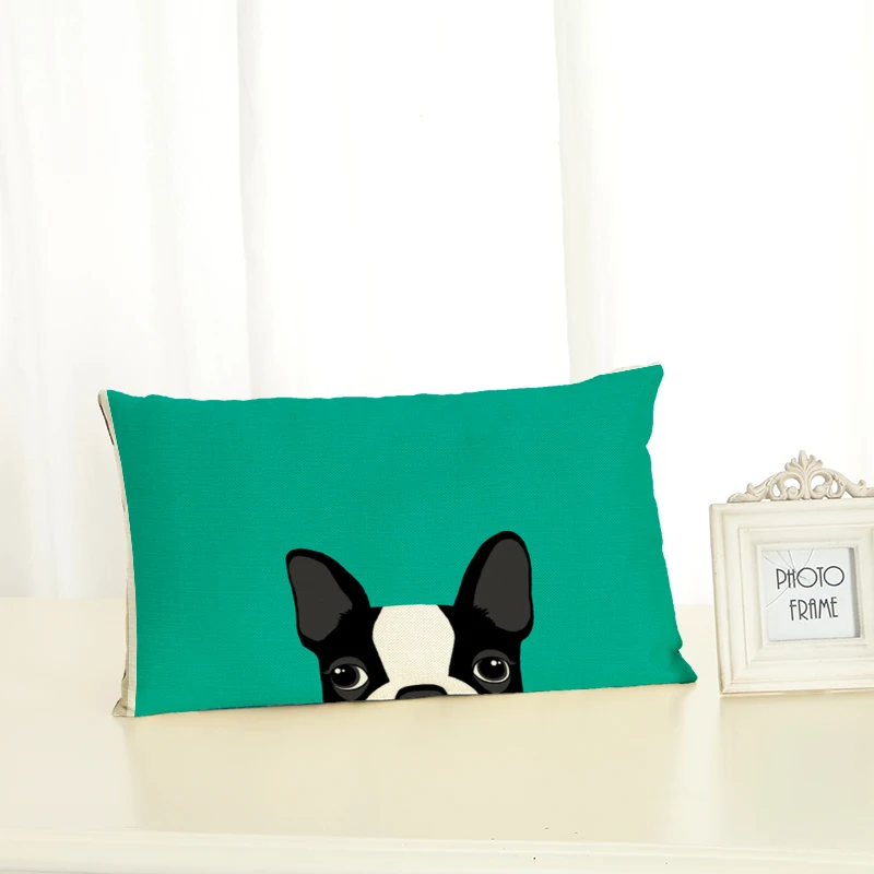 Персонализированные Мультяшные Чехлы для подушек с изображением собак модные