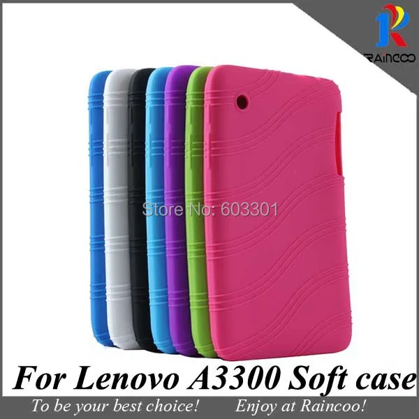 Новый высококачественный силиконовый чехол для Lenovo 7 &quotA3300 Мягкий защитный