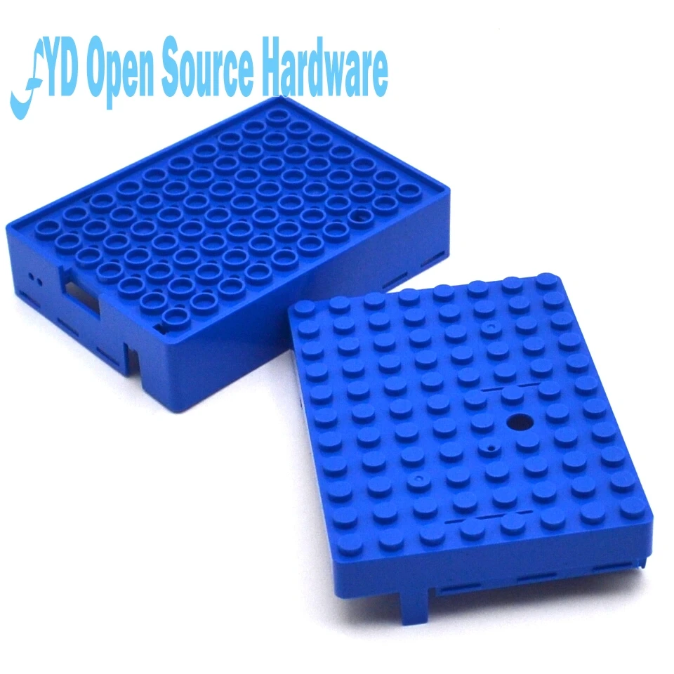 Корпус Raspberry Pi 3 B официального производителя Pi3 и Pi2 поколение голубых блоков |