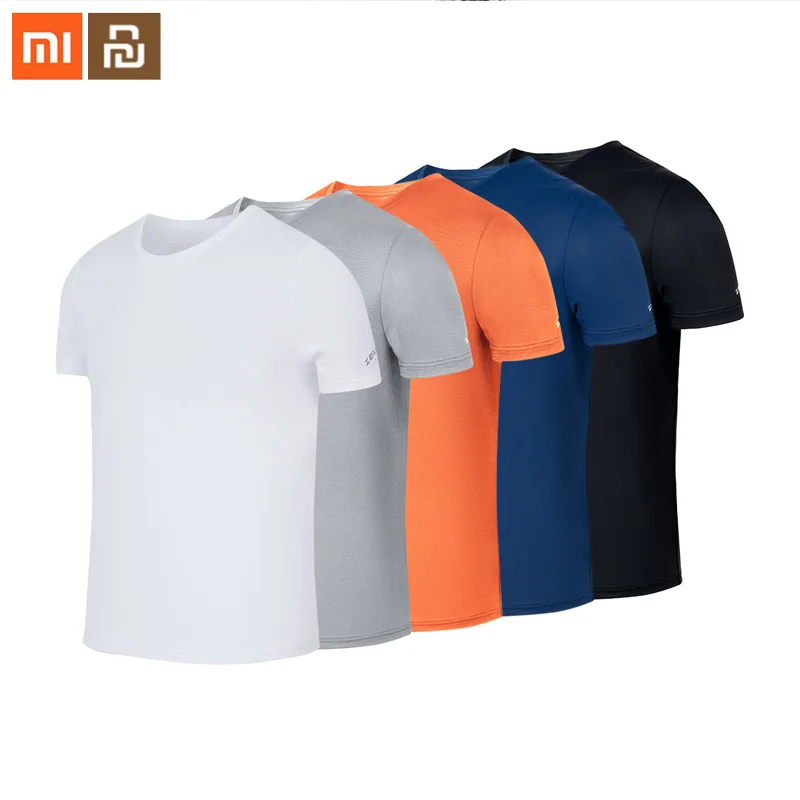 Быстросохнущая футболка xiaomi Mijia 5 цветов легкая дышащая Удобная и прочная не