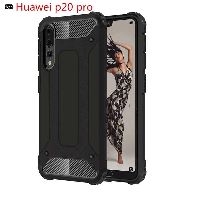 For Huawei p20 pro mate 20 lite case cover Hybrid shockproof funda for p smart honor 9 10 8x 7a 8c Case phone | Мобильные телефоны