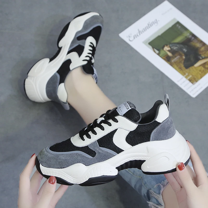 Rimocy/Женская обувь на платформе дышащие кроссовки Mujer 2019 tenis feminino повседневная для
