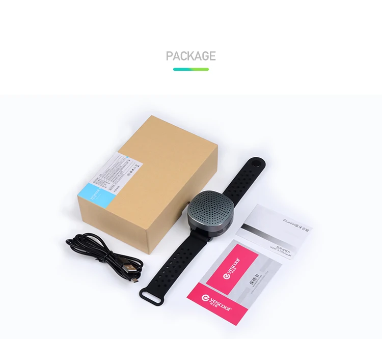 Yescool PMC-18 Мини Подарки Часы-как Bluetooth 4,0 динамик громкой связи высокая мощность стерео Спорт бег музыкальный плеер