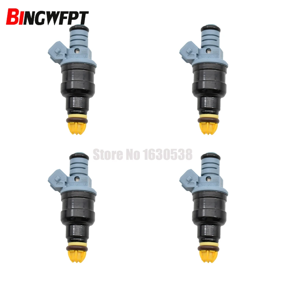 

Топливный инжектор 0280150715 1734776 для BMW 325I, 1987-1991, 325IS, 1989 ~ 90, 325IX, 1988-1991, 525I, 1989 ~ 90, 2,5 л, L6, 4 шт./лот