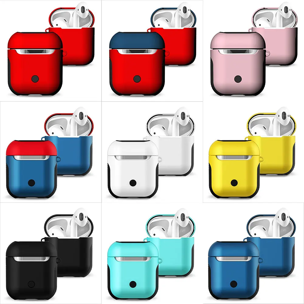 Мягкий силиконовый чехол для наушников Apple Airpods беспроводные наушники bluetooth